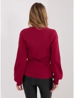 Bluzka RV BZ model 21801793 bordowy - FPrice Bluzka RV BZ model 21801793 bordowy - FPrice