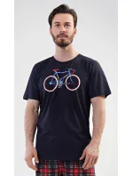 Pánské pyžamo šortky Old bike