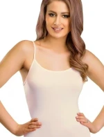 Béžová dámská košilka Emili Rita XXL