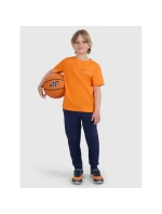 Chlapecké tričko s potiskem 4F 4FJWAW25TTSHM2415-70S Chlapecké tričko s potiskem 4F 4FJWAW25TTSHM2415-70S