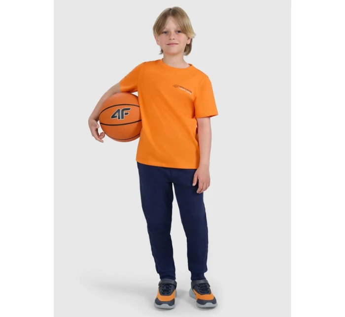 Chlapecké tričko s potiskem 4F 4FJWAW25TTSHM2415-70S Chlapecké tričko s potiskem 4F 4FJWAW25TTSHM2415-70S