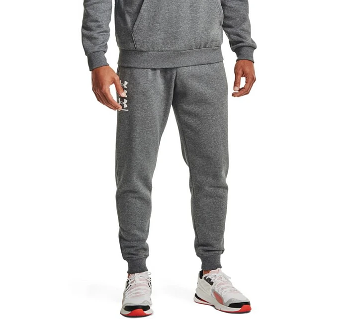 Pánské tričko Rival Fleece 3Logo Jogger M 1357131 012 - Under Armour Pánské tričko Rival Fleece 3Logo Jogger M 1357131 012 - Under Armour