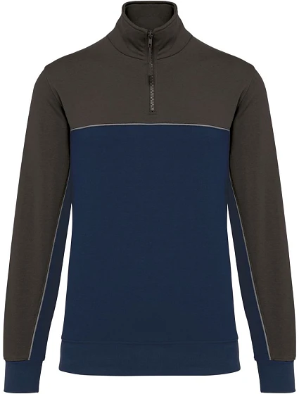 WK WK 404 Pracovní mikina s 1/4 zipem 20.W404 navy/dark grey WK WK 404 Pracovní mikina s 1/4 zipem 20.W404 navy/dark grey