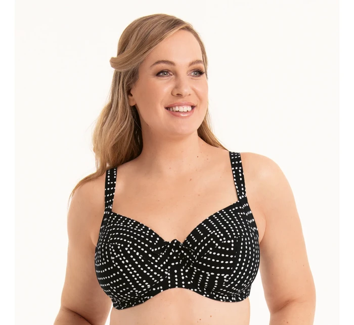 Style Luna Top Full Cup Bikini horní díl model 21161934 černá - RosaFaia Style Luna Top Full Cup Bikini horní díl model 21161934 černá - RosaFaia