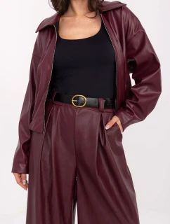 Spodnie IT SP model 21462828 bordowy - FPrice