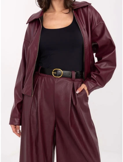 Spodnie IT SP model 21462828 bordowy - FPrice