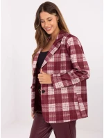 Marynarka MI MA model 21441053 bordowy - FPrice Marynarka MI MA model 21441053 bordowy - FPrice