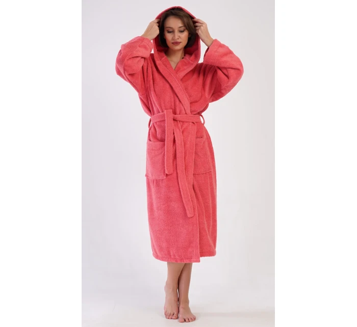 Dámský župan dlouhý s kapucí model 20851238 - Vienetta