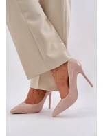 Lakované Lodičky S Špičatými Špičkami Béžové Vizana Lakované Lodičky S Špičatými Špičkami Béžové Vizana