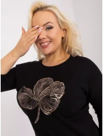 Bluzka RV BZ model 19154426 czarny - FPrice Bluzka RV BZ model 19154426 czarny - FPrice