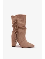 Boty na podpatku  model 221128 Step in style