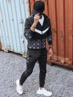Pánská černá tepláková souprava Dstreet model 21965494 - FashionStreet