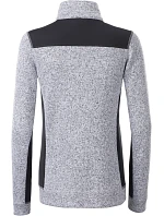 Daiber JN 861 Dámská pracovní pletená fleece bunda - Strong 02.0861 white melange/carbon Daiber JN 861 Dámská pracovní pletená fleece bunda - Strong 02.0861 white melange/carbon