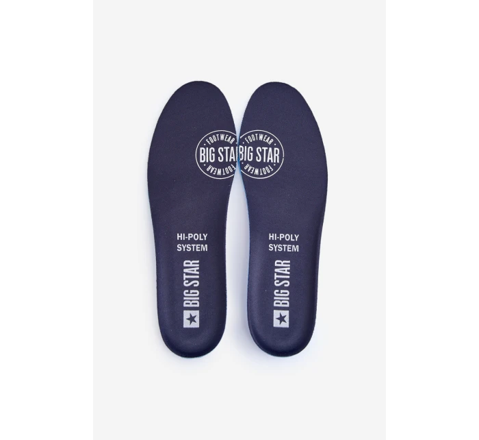 Vložky Do Obuví BIG STAR Memory Foam System 2 Páry Černé Vložky Do Obuví BIG STAR Memory Foam System 2 Páry Černé