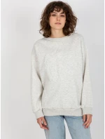 Mikina EM BL 617 model 17903537 světle šedá - FPrice Mikina EM BL 617 model 17903537 světle šedá - FPrice