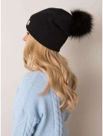 Dámská čepice.70 černá