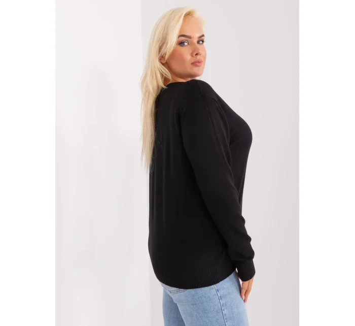 Sweter PM SW PM model 18917682 czarny - FPrice Sweter PM SW PM model 18917682 czarny - FPrice