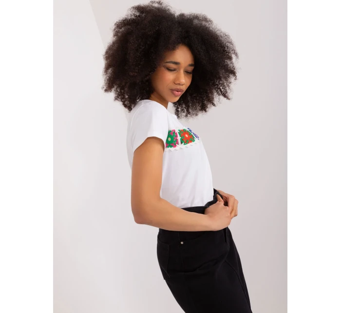 Bluzka RV BZ model 19735045 biały - FPrice Bluzka RV BZ model 19735045 biały - FPrice