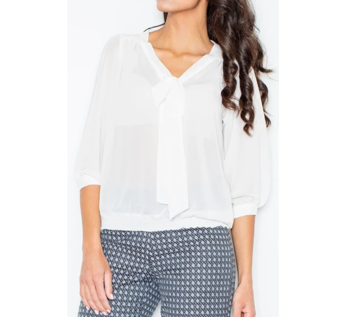 Halenka ecru model 18488110 - Figl Halenka ecru model 18488110 - Figl