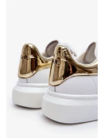 Dámská sportovní obuv GOE LL2N4011 Bílá a zlatá Dámská sportovní obuv GOE LL2N4011 Bílá a zlatá