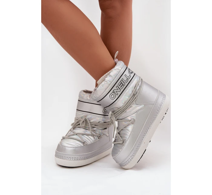 Dámské sněhule O’Neill Lisa High – stříbrné
