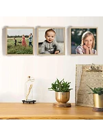Personalizovaný magický fotoobraz v rámu - 3x čtverec 20x20 - fotografie Personalizovaný magický fotoobraz v rámu - 3x čtverec 20x20 - fotografie