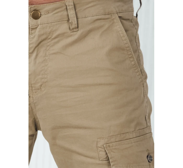 Pánské bojové kalhoty béžové FashionStreet UX4254