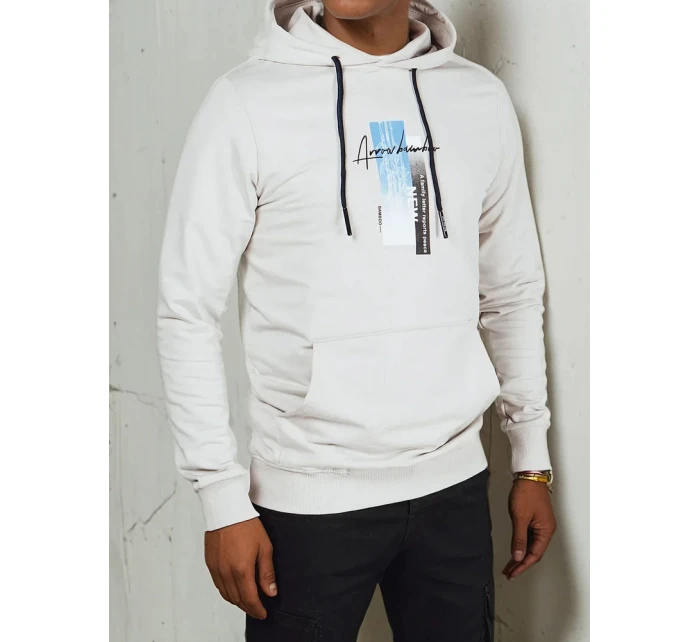 Pánská šedá mikina FashionStreet BX5726 Pánská šedá mikina FashionStreet BX5726