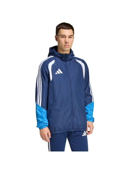 Pánská bunda Tiro 26 Competition All Weather jacket navy blue model 22054994 pánská - ADIDAS Pánská bunda Tiro 26 Competition All Weather jacket navy blue model 22054994 pánská - ADIDAS
