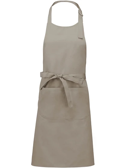 Kariban K 890 Zástěra s laclem "Sommelier" 20.K890 beige Kariban K 890 Zástěra s laclem "Sommelier" 20.K890 beige