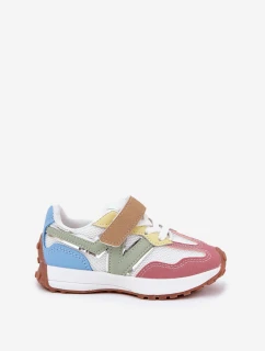 Dětské sneakersy na suchý zip multikolor Tezzu