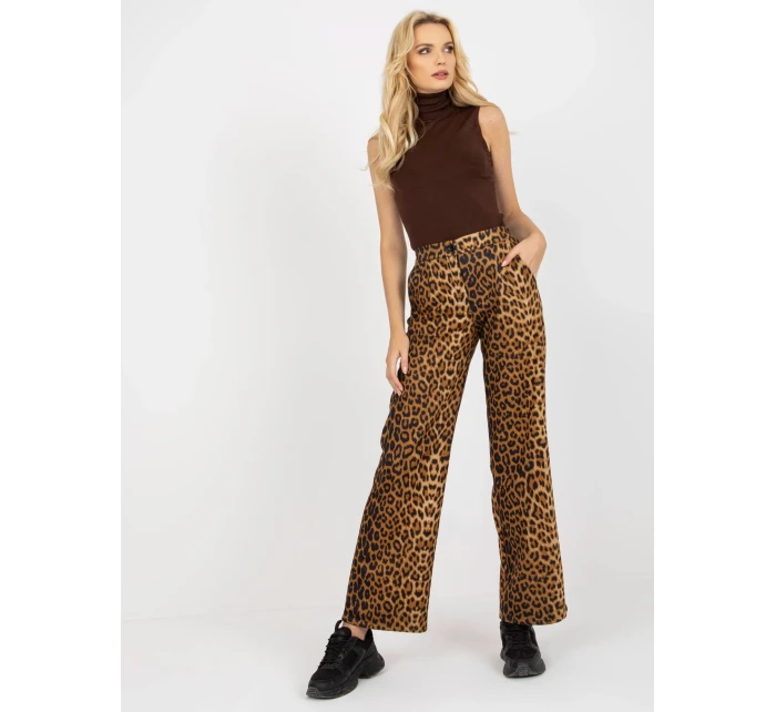 Kalhoty LK SP 509052.41 světle hnědá