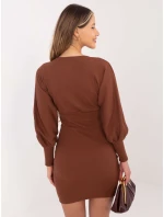 Šaty RV SK 6079.65 hnědá Šaty RV SK 6079.65 hnědá