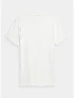 Pánské tričko H4L22-TSM029-12S bílé - 4F