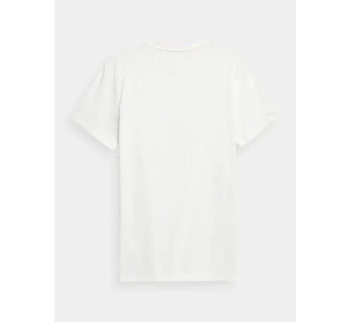 Pánské tričko H4L22-TSM029-12S bílé - 4F