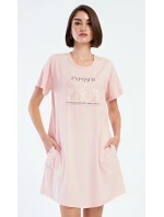 Dámské domácí šaty s krátkým rukávem Michaela