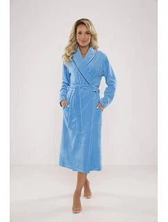 Dámský župan De Lafense Welur Lydie 390 3XL-5XL