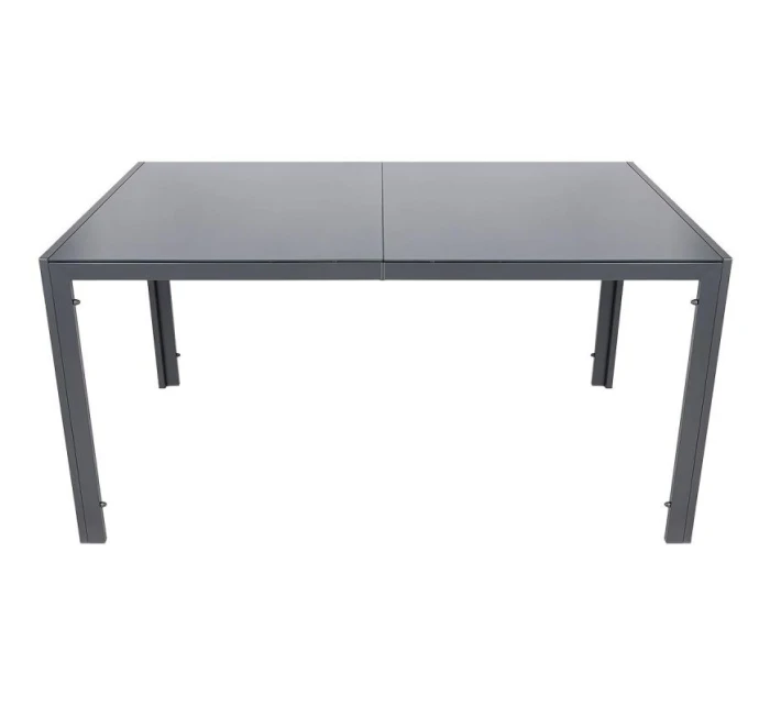 ZAHRADNÍ STŮL 150x90x73 cm tmavě šedý