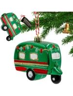 DEKORACE ZÁVĚSNÁ CETKA KARAVAN ZELENÁ DEKORACE ZÁVĚSNÁ CETKA KARAVAN ZELENÁ