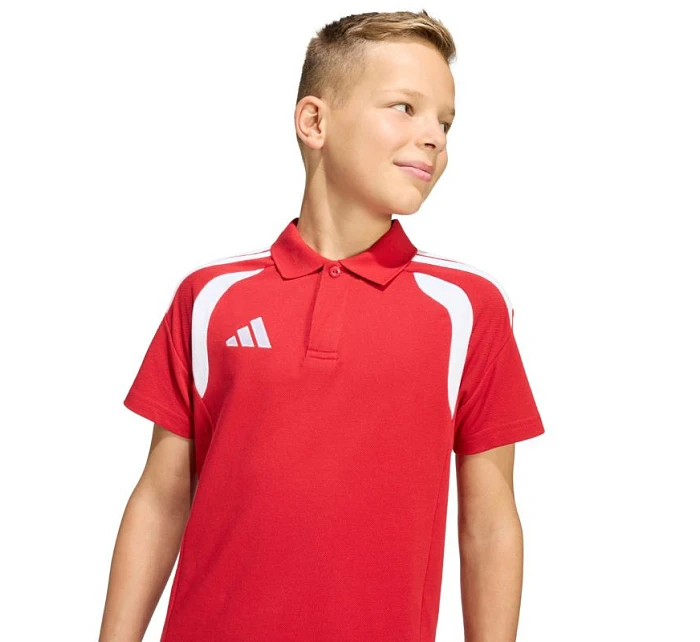 Dětská polokošile Tiro 26 League Polo červená KF3408 Dětská polokošile Tiro 26 League Polo červená KF3408