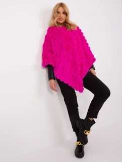 Poncho AT  fuksjowy model 19367621 - FPrice