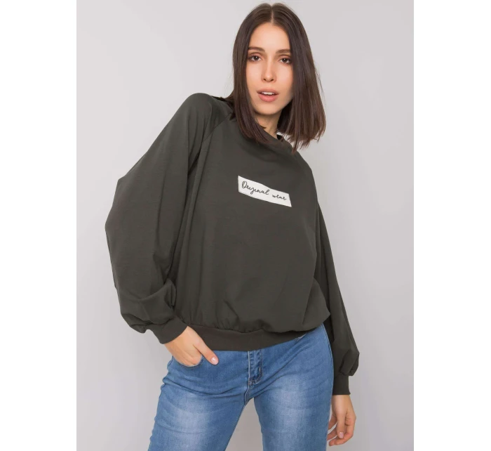 Mikina RV BL 7270.20 tmavá khaki