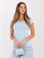 Bluzka RV BZ model 22072979 jasny niebieski - FPrice