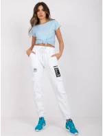 Tepláky RV DR 7461.03 bílá