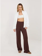 RV DR tepláky A1239.98 tmavě hnědé