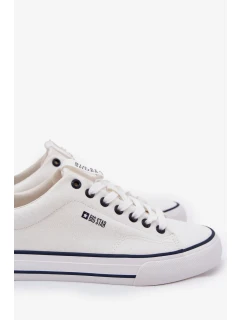 Pánské nízké tenisky Big Star – bílé