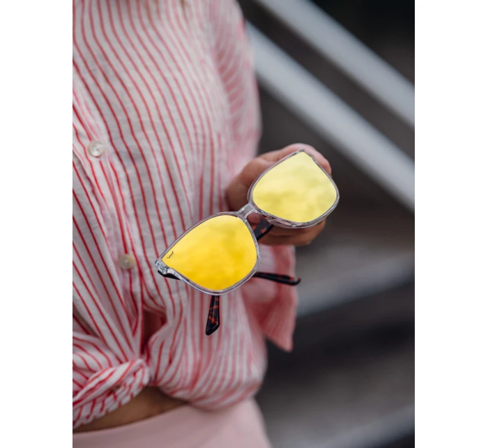 Dámské sluneční brýle Vuch Trisha Transparent Design Brown