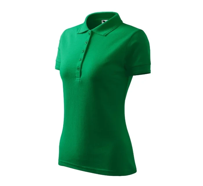 Pique Polo polokošile dámská středně zelená