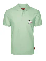 Pánské polo / tričko John JFTPOLO13-DOG Mintová - John Frank