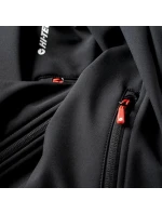Pánská bunda Caen M 92800282249 Černá s červenou - Hi-Tec Pánská bunda Caen M 92800282249 Černá s červenou - Hi-Tec